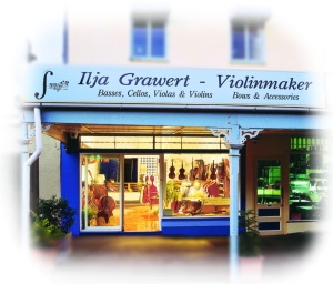Ilja Grawert Violin makers Shop front in Brisbane QLD