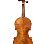 beautiful Violin with Fleur de Lils Painting