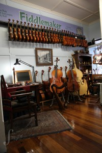 Ilja Grawerts Brisbane Violin shop is very beautiful