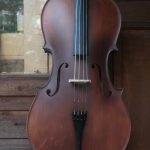 Caprice cello at Ilja Grawert violin maker workshop in Brisbane The Gap and North Queensland Australia