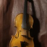 Euro strad violin at Ilja Grawert violin maker workshop in Brisbane The Gap and North Queensland Australia