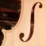 Cello 7/8 size New Studio Instrument 7/8 studio cello at Ilja Grawert violin shop workshop Brisbane Australia