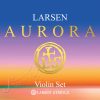 Larsen Aurora fractional violin string set Set Aurora Larsen violin string set at Ilja Grawert violin shop workshop Brisbane Australia