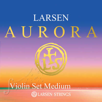 Aurora Larsen violin string set at Ilja Grawert violin shop workshop Brisbane Australia