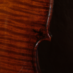 7/8 size beautiful Violin with Fleur de Lils Painting