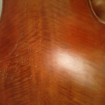 Lupot copy cello amber colour full size at Ilja Grawert violinmaker brisbane 'the gap' 'North Queensland' Australia