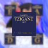 'Tzigane' violin strings by Larsen BeckeraTzigane Violin strings by Larsenat Ilja Grawert violin shop workshop Brisbane Australia