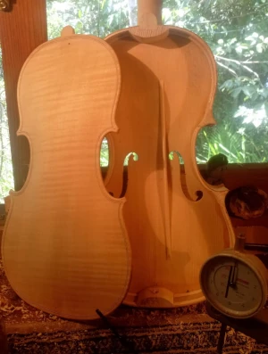 3/4 studio violin at Ilja Grawert violin maker and son in Brisbane and Whitsundays