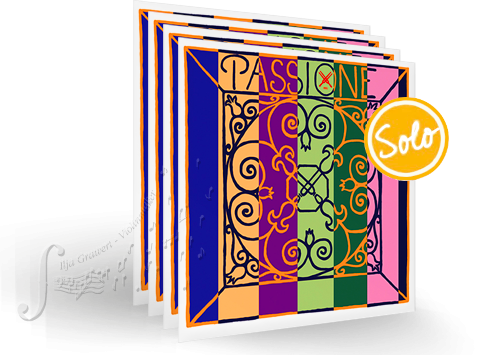 Passione solo Violin Strings Set Passione solo violin strings